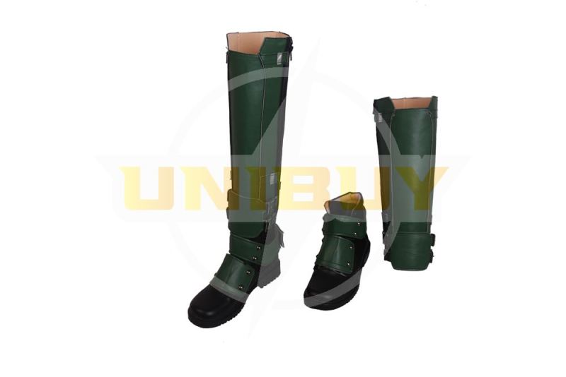 Deadpool Cosplay Shoes Wade Wilson Men Boots Green Version Unibuy