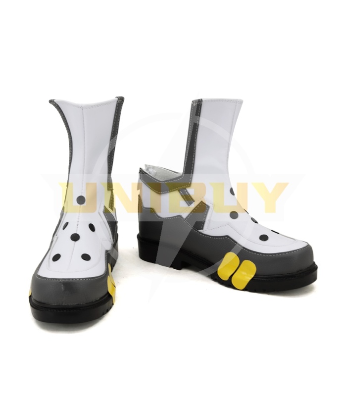 OW Overwatch Tracer Cosplay Shoes Lena Okston Black White Women Boots Unibuy