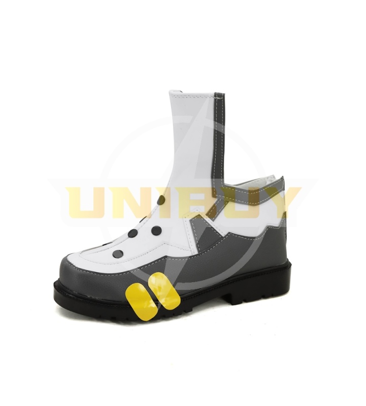 OW Overwatch Tracer Cosplay Shoes Lena Okston Black White Women Boots Unibuy