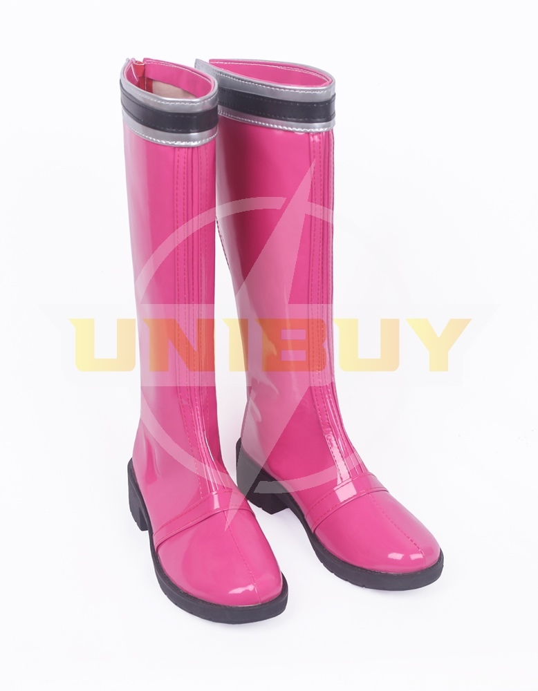 Tokusou Sentai Dekaranger Pink Knight Cosplay Shoes Women Boots Unibuy