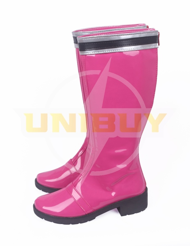 Tokusou Sentai Dekaranger Pink Knight Cosplay Shoes Women Boots Unibuy