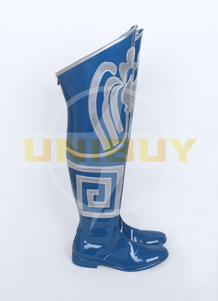 Mortal Kombat 9 Kitana Blue Boots Cosplay Women Shoes Unibuy