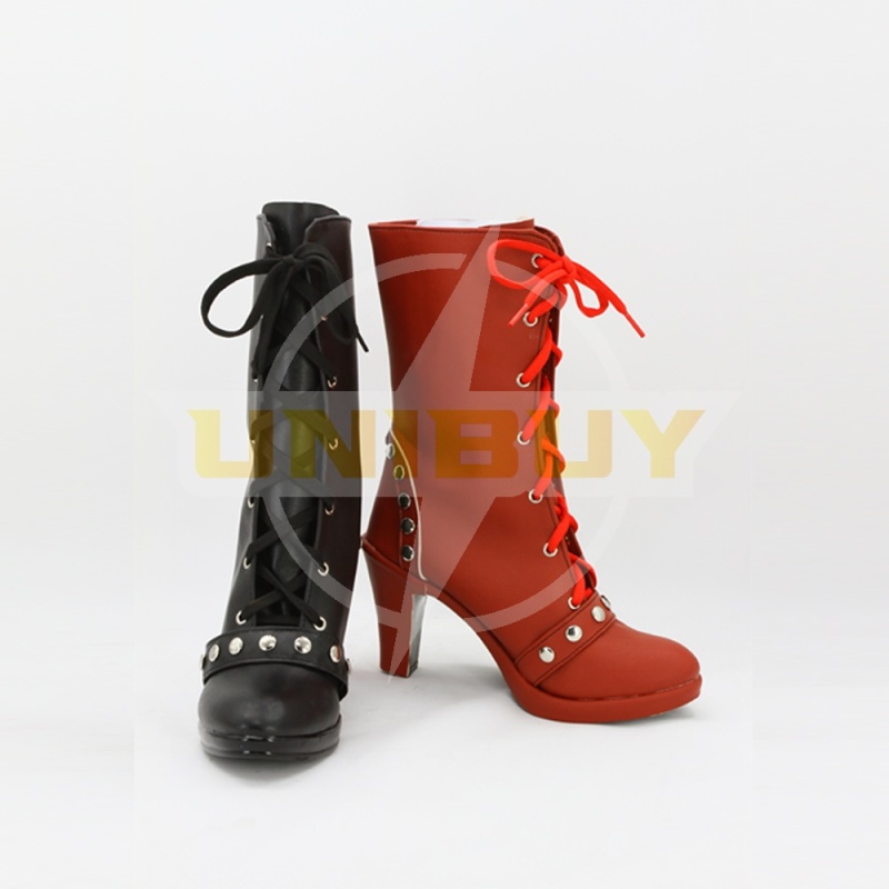 Batman Arkham Knight Harley Quinn Shoes Cosplay High Heel Women Boots Unibuy