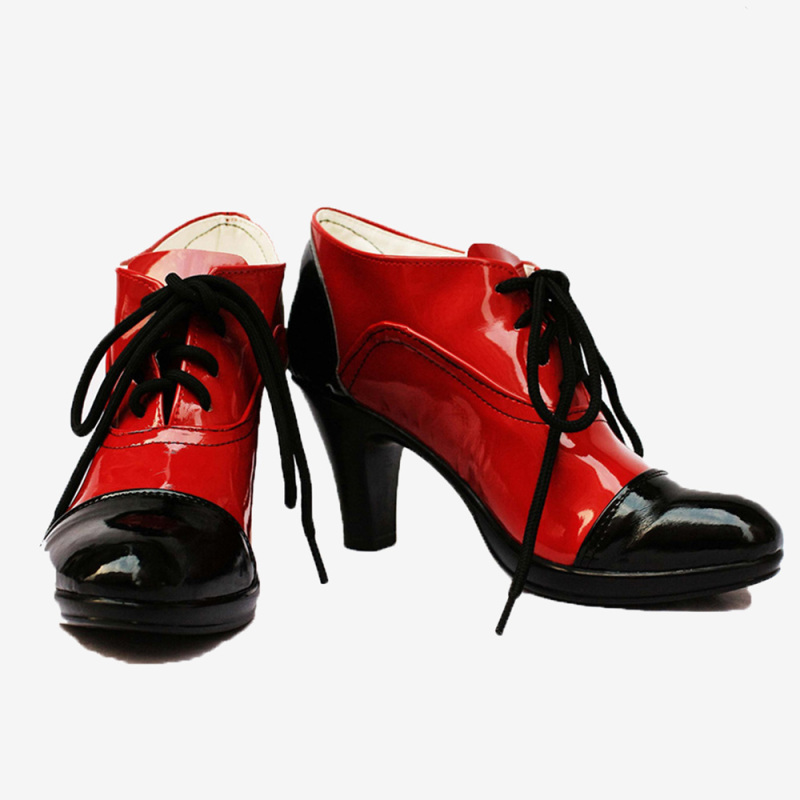 Black Butler Shoes Cosplay Grell Red B932 Men Boots Unibuy
