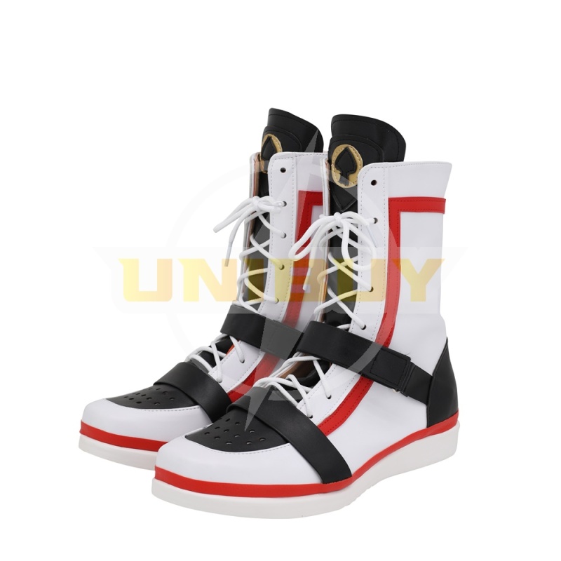 Twisted Wonderland Alice in Wonderland Deuce Shoes Cosplay Men Boots Unibuy