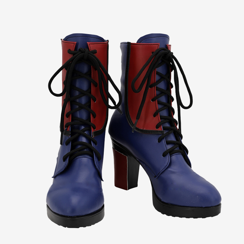 Descendants 3 Evie Shoes Cosplay Blue Boots Unibuy