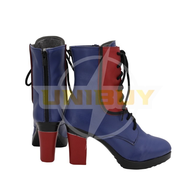 Descendants 3 Evie Shoes Cosplay Blue Boots Unibuy