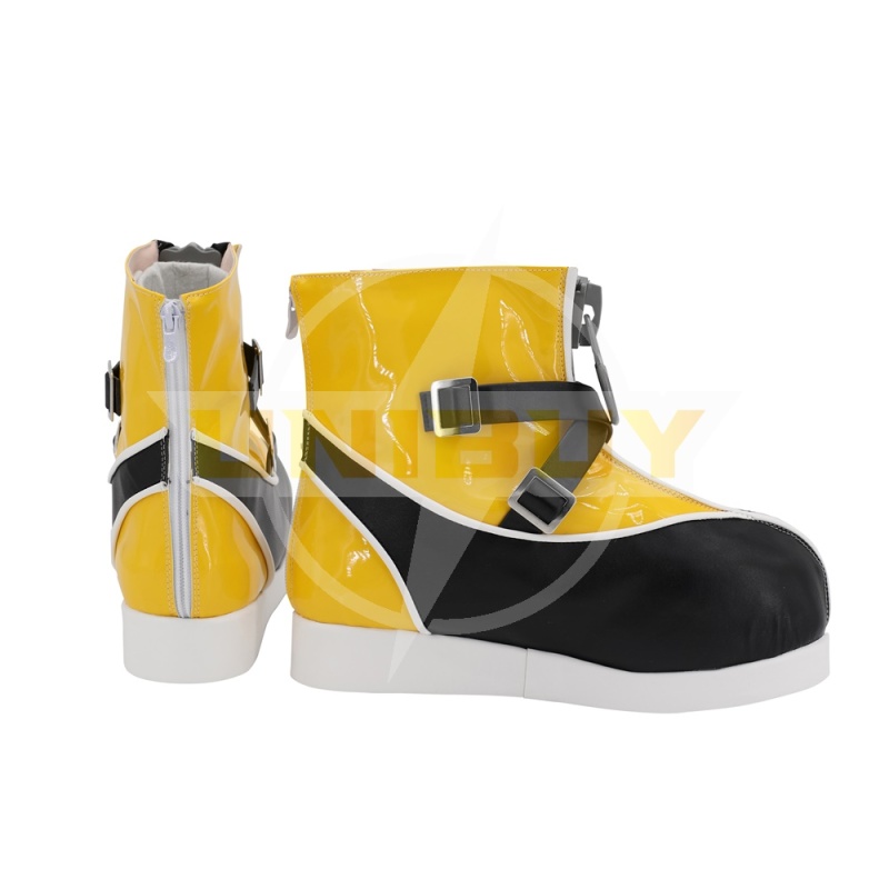 Kingdom Hearts Sora Shoes Cosplay Men Boots Yellow Version Unibuy