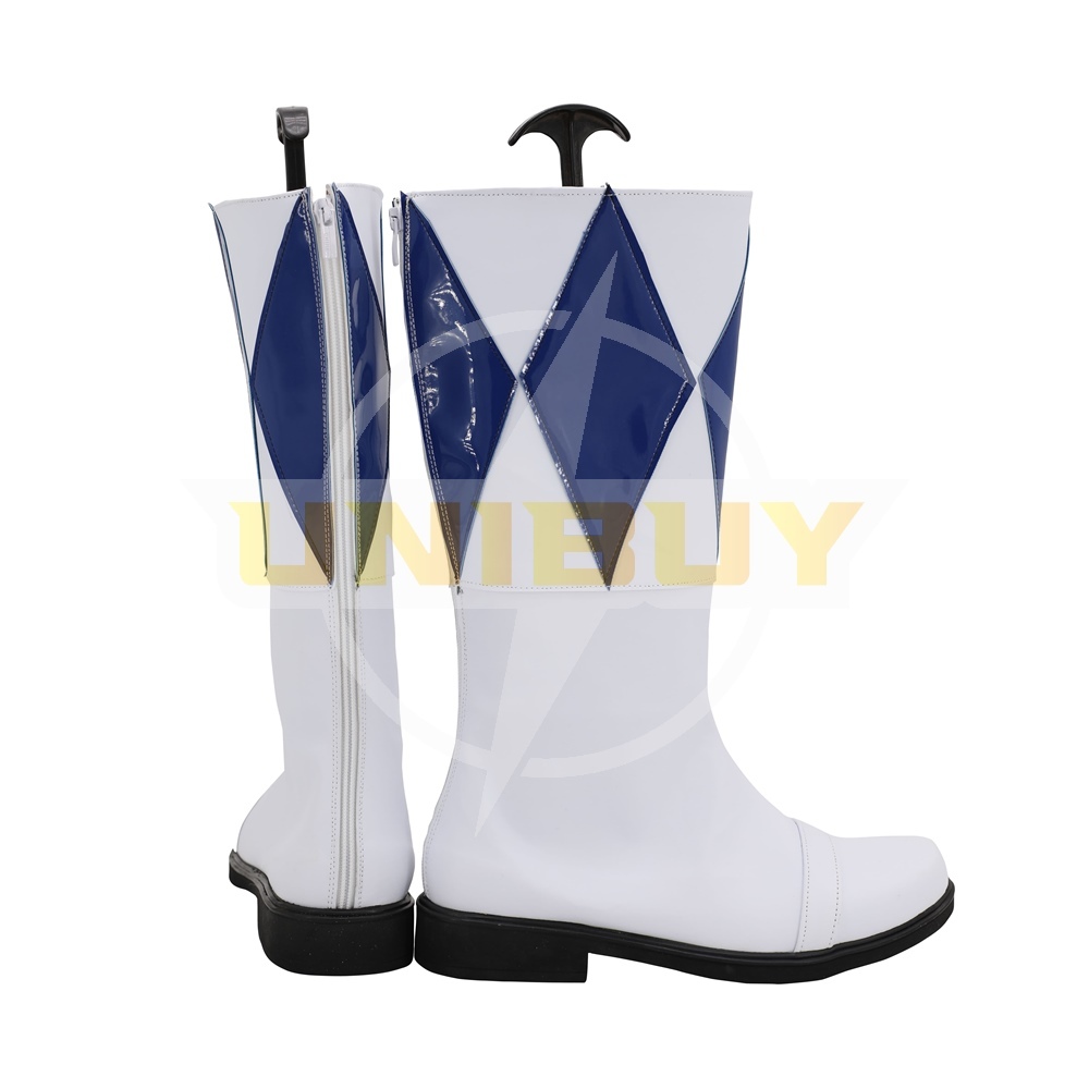 Mighty Morphin Blue Ranger Cosplay Shoes Men Boots Unibuy