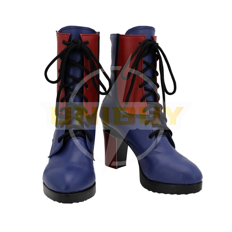 Descendants 3 Evie Shoes Cosplay Blue Boots Unibuy