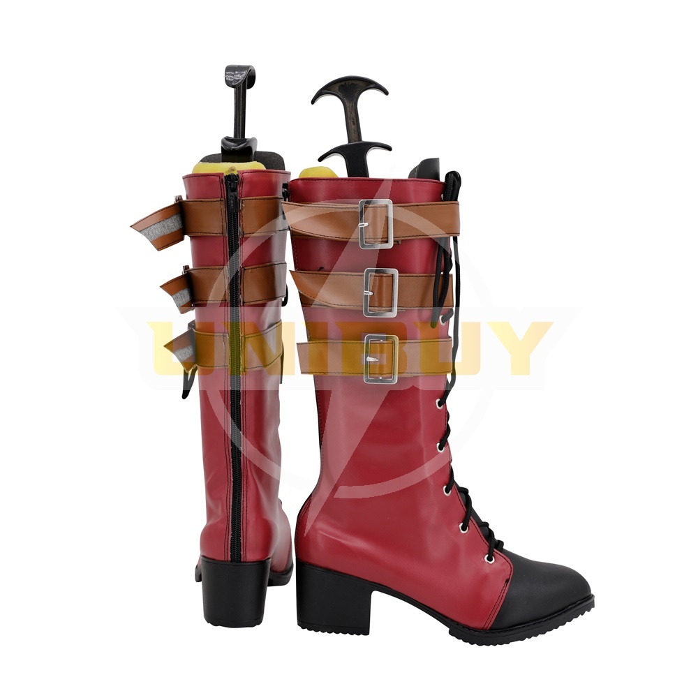 Overwatch Little Red Ashe Cosplay Shoes Women Boots Unibuy