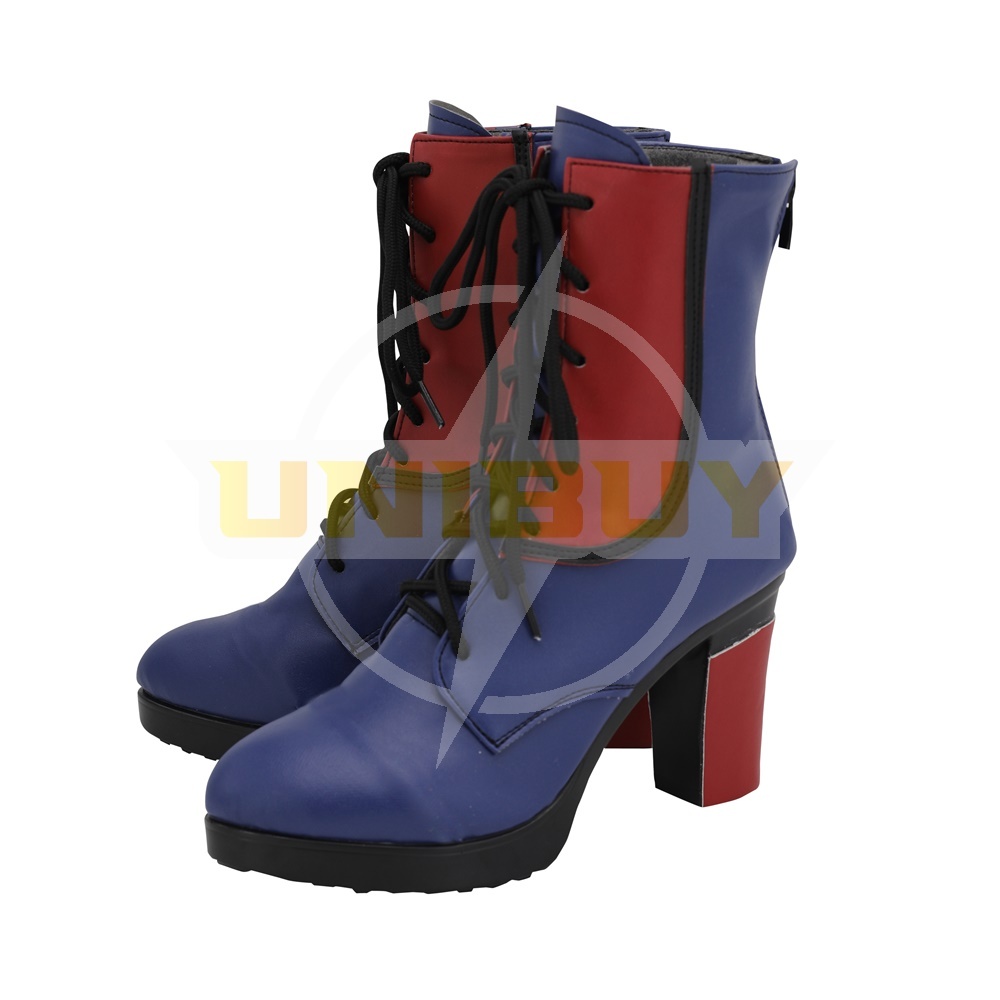 Descendants 3 Evie Shoes Cosplay Blue Boots Unibuy
