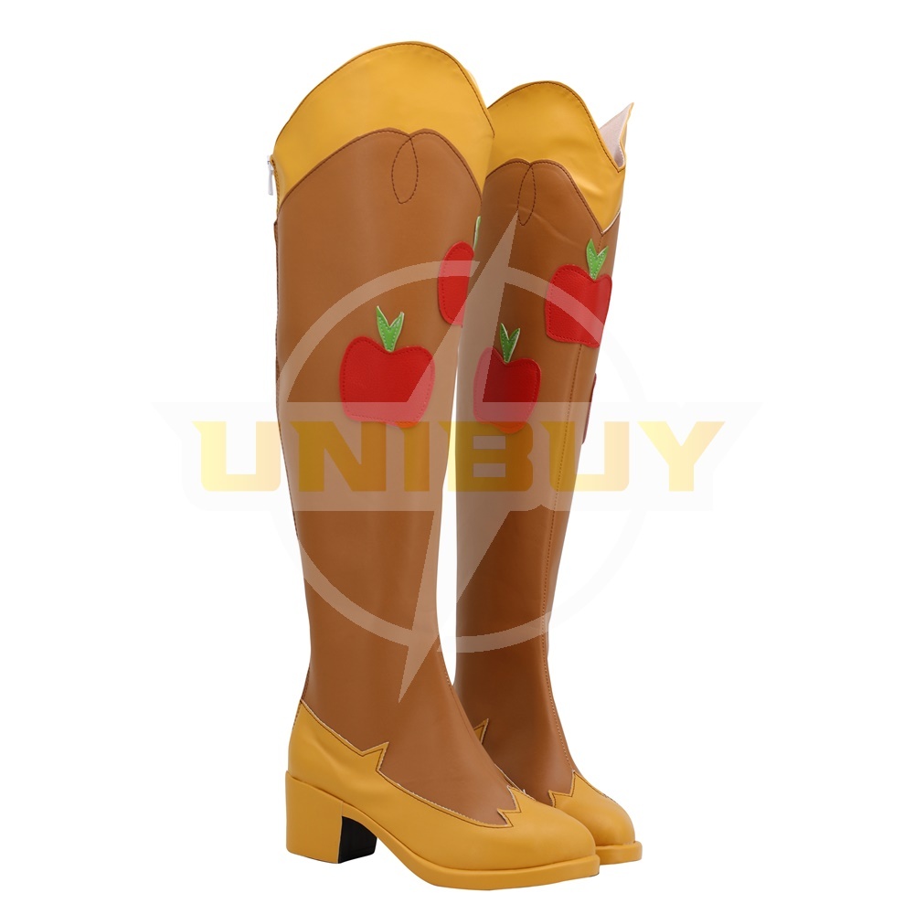 Applejack Shoes My Little Pony Equestria Girls Cosplay Women Boots Unibuy