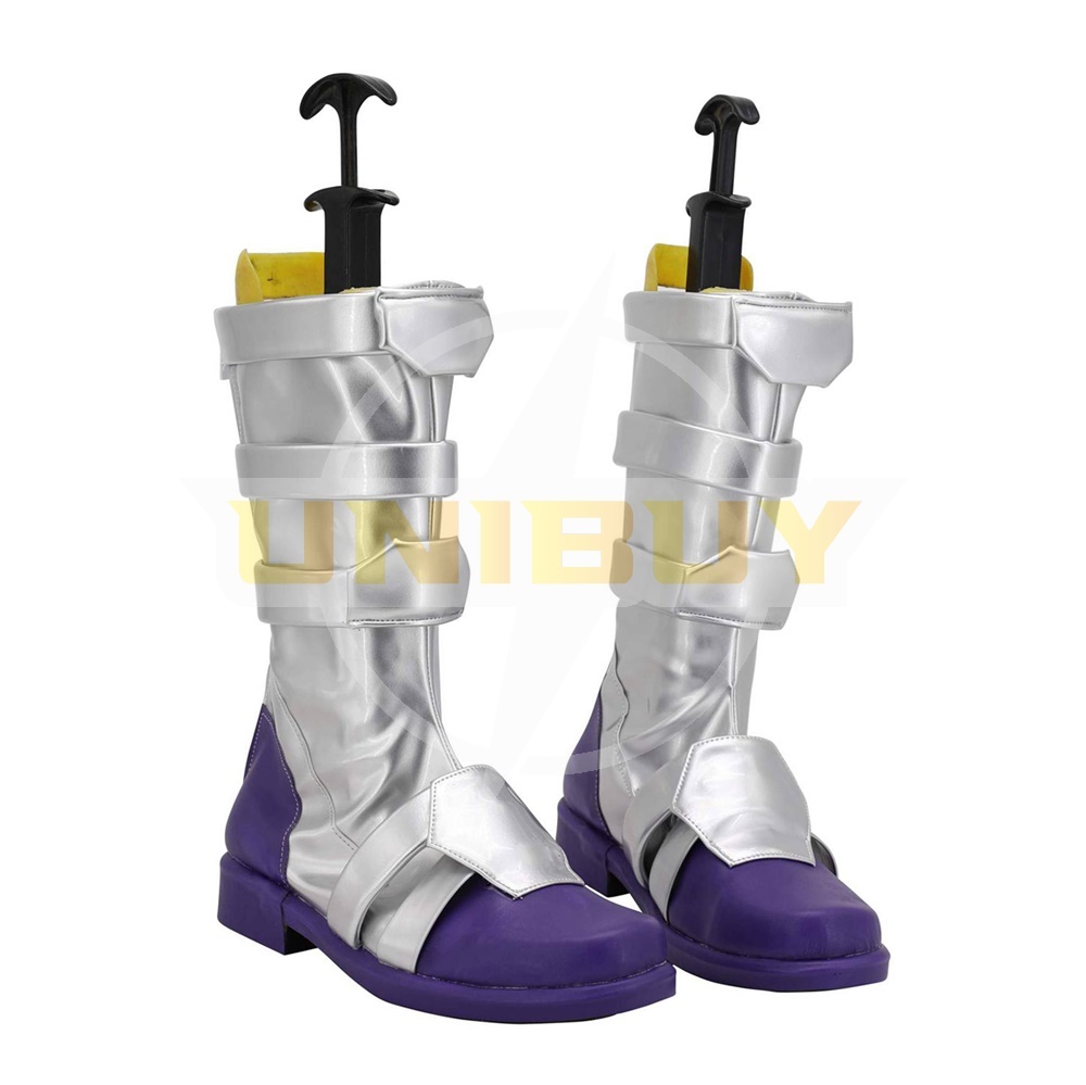 Purple Power Ranger Shoes Cosplay Jungle Fury Wolf Mighty Morphin Rangers Men Boots Unibuy