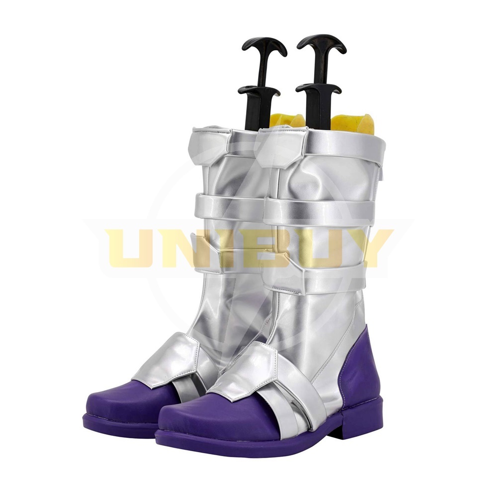 Purple Power Ranger Shoes Cosplay Jungle Fury Wolf Mighty Morphin Rangers Men Boots Unibuy