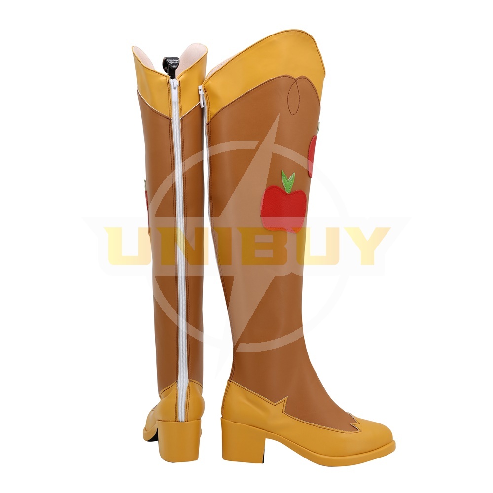 Applejack Shoes My Little Pony Equestria Girls Cosplay Women Boots Unibuy