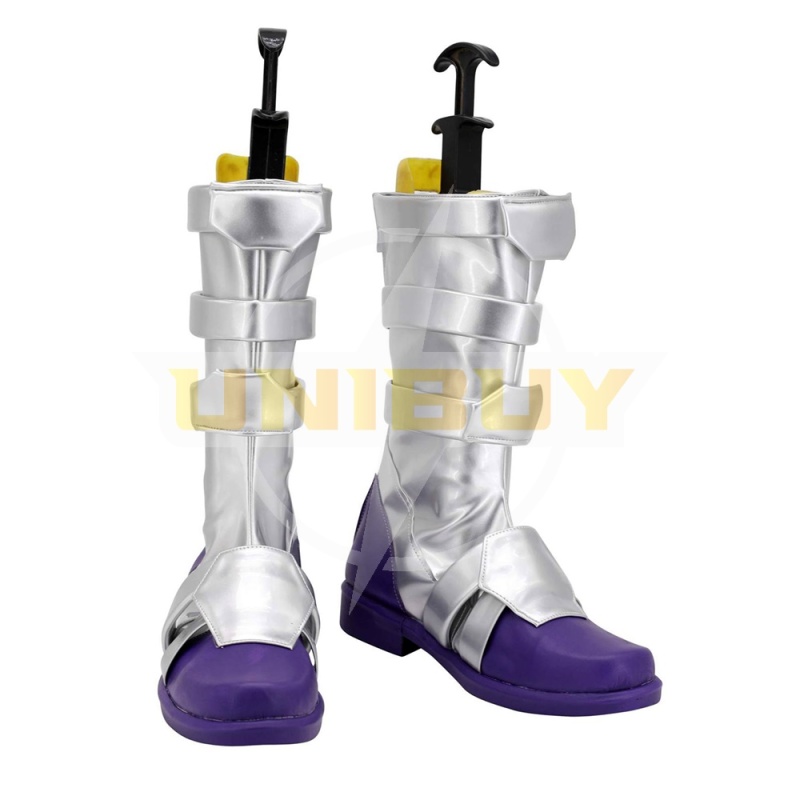 Purple Power Ranger Shoes Cosplay Jungle Fury Wolf Mighty Morphin Rangers Men Boots Unibuy