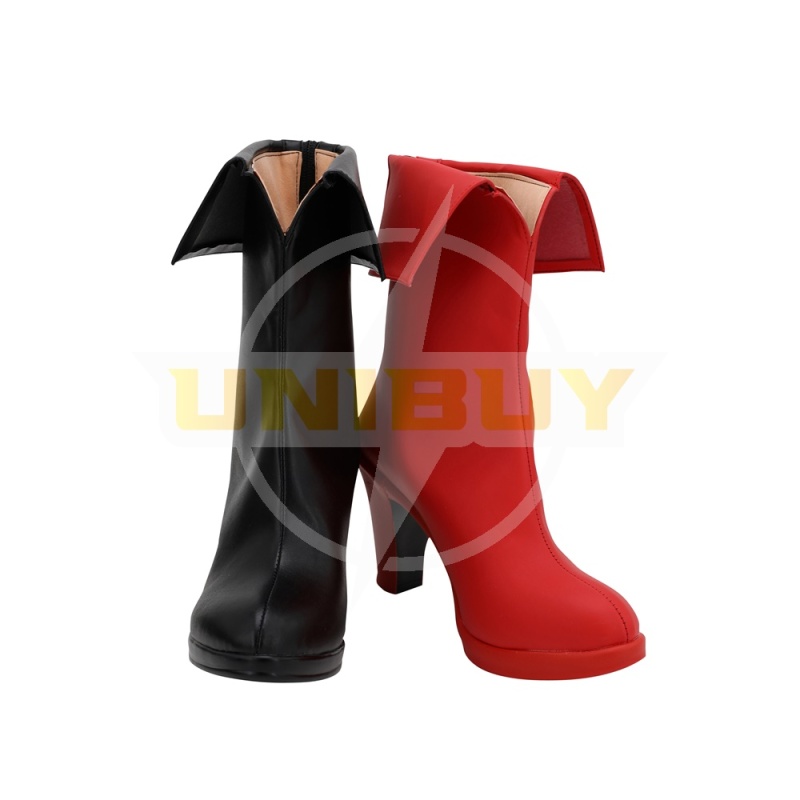 Batman Arkham Knight Harley Quinn Shoes Cosplay Women Boots High Heel Ver 1 Unibuy