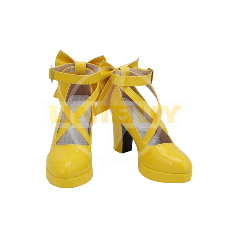 Kaitou Sentai Lupinranger Lupin Yellow Cosplay Shoes Women Boots Unibuy