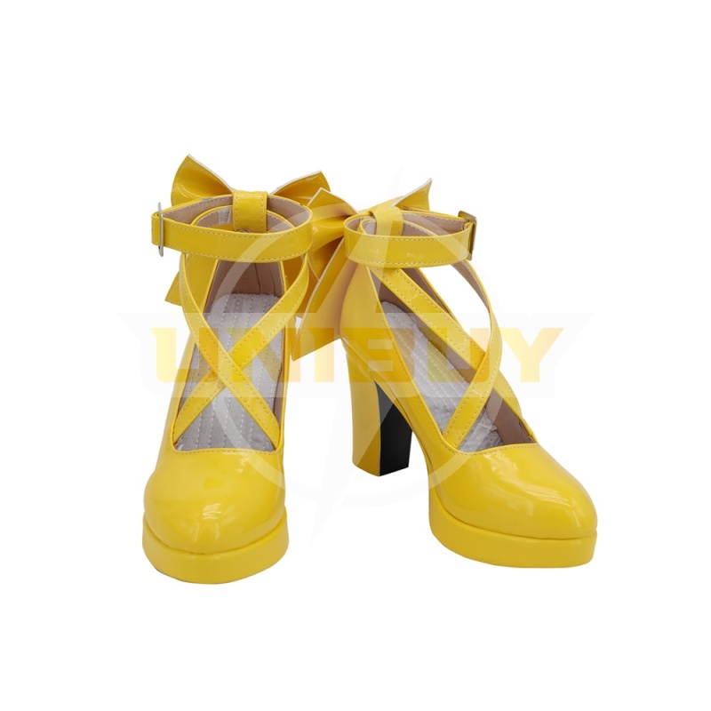 Kaitou Sentai Lupinranger Lupin Yellow Cosplay Shoes Women Boots Unibuy