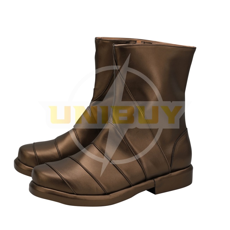 Justice League Aquaman Arthur Curry Shoes Cosplay Men Boots Gold Ver Unibuy