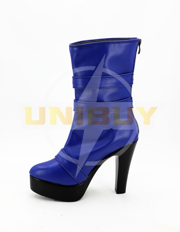 Sailor Moon Tenoh Haruka Sailor Uranus Amara Blue Cosplay Shoes Women Boots Unibuy