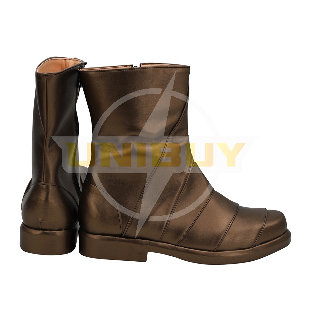 Justice League Aquaman Arthur Curry Shoes Cosplay Men Boots Gold Ver Unibuy