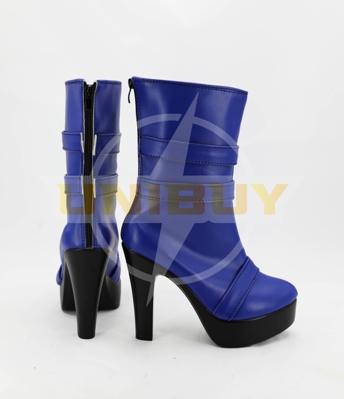 Sailor Moon Tenoh Haruka Sailor Uranus Amara Blue Cosplay Shoes Women Boots Unibuy