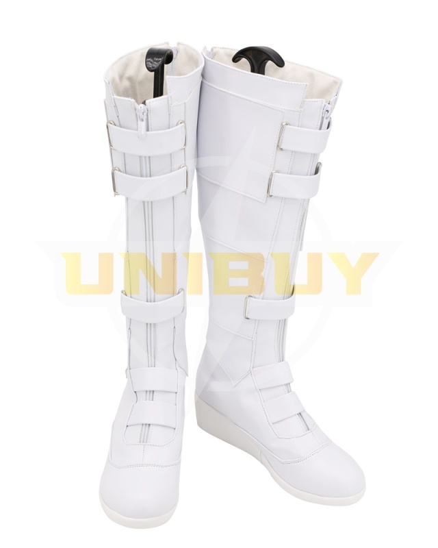 Black Widow Shoes Cosplay Natasha Romanoff White Uniform Women Boots Unibuy