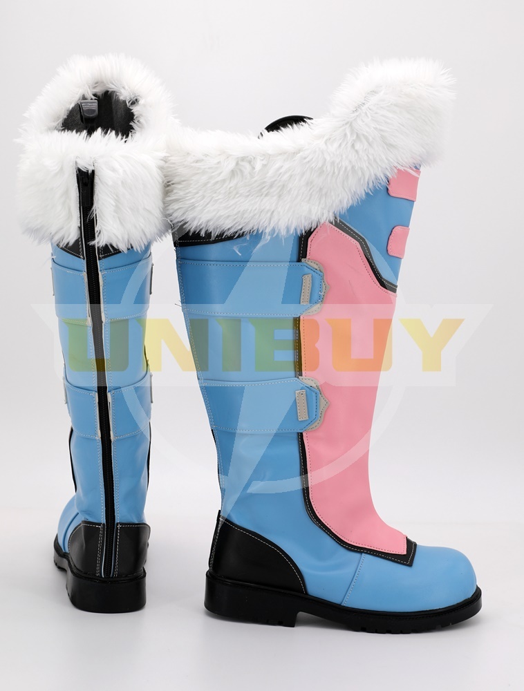 Overwatch OW Mei Snow Plum Skin Shoes Cosplay Women Boots Unibuy