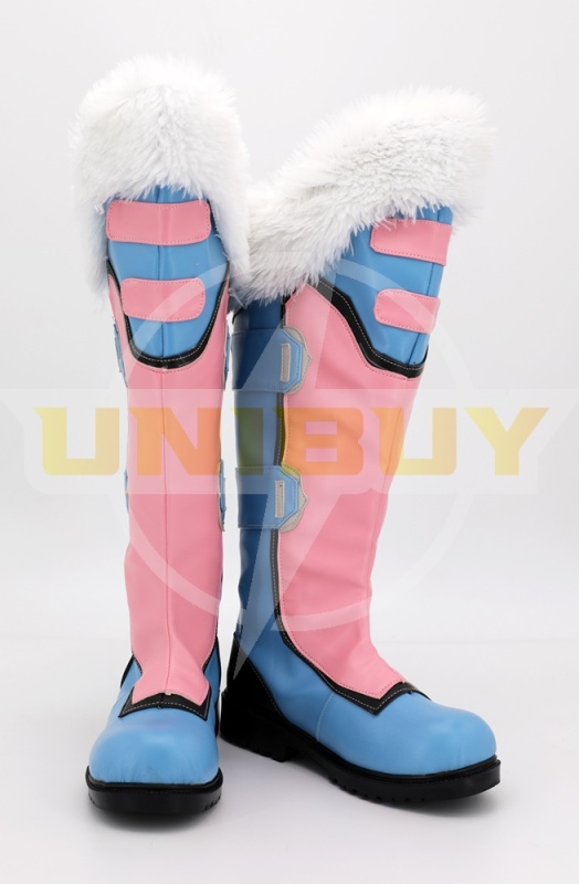 Overwatch OW Mei Snow Plum Skin Shoes Cosplay Women Boots Unibuy