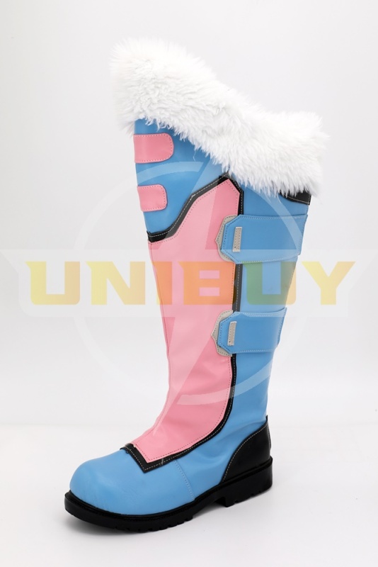 Overwatch OW Mei Snow Plum Skin Shoes Cosplay Women Boots Unibuy