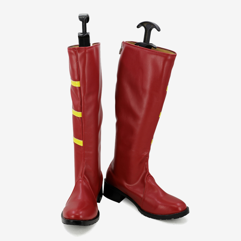 The Flash Season 3 Shoes Cosplay Jesse Quick Chambers Women Boots Unibuy