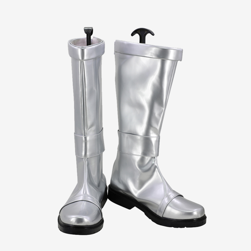 Ranger Hebitsukai Silver Shoes Cosplay Men Boots Unibuy