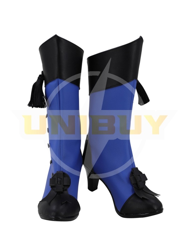 Black Butler Ciel Phantomhive Shoes Cosplay Boots Blue Peacock Illustration Version Unibuy
