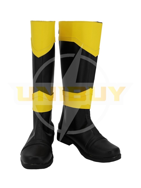Lupin Yellow Shoes Cosplay Kaitou Sentai Lupinranger VS Keisatsu Sentai Men Boots Unibuy