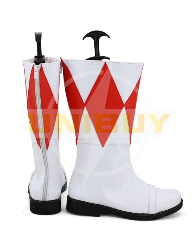 Power Red Ranger Shoes Cosplay Rangers Men Boots Ver 1 Unibuy