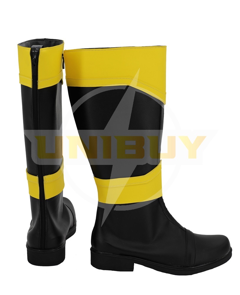 Lupin Yellow Shoes Cosplay Kaitou Sentai Lupinranger VS Keisatsu Sentai Men Boots Unibuy