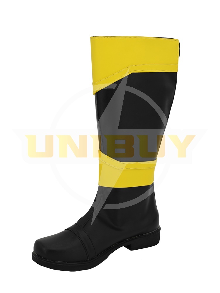 Lupin Yellow Shoes Cosplay Kaitou Sentai Lupinranger VS Keisatsu Sentai Men Boots Unibuy