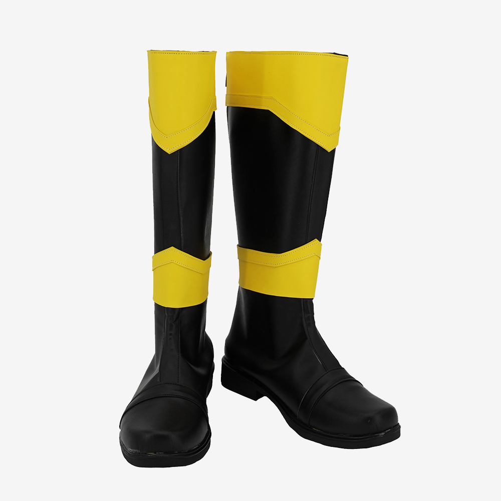 Lupin Yellow Shoes Cosplay Kaitou Sentai Lupinranger VS Keisatsu Sentai Men Boots Unibuy