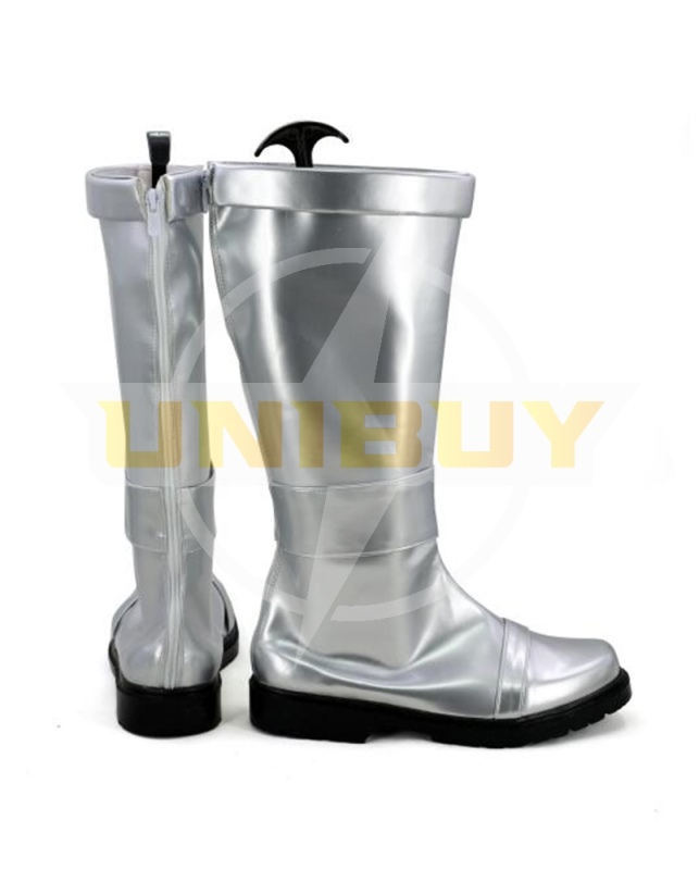 Ranger Hebitsukai Silver Shoes Cosplay Men Boots Unibuy