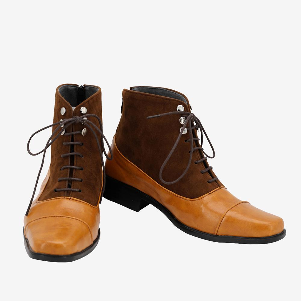 Aziraphale Shoes Cosplay Angel Good Omens Men Boots Unibuy
