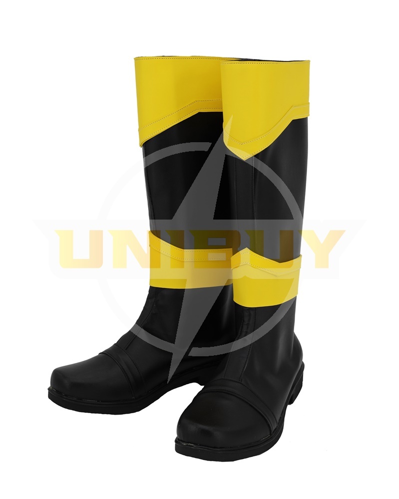 Lupin Yellow Shoes Cosplay Kaitou Sentai Lupinranger VS Keisatsu Sentai Men Boots Unibuy