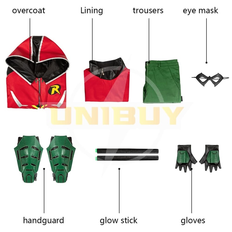 Batman Gotham Knights Robin Costume Cosplay Suit Tim Drake Outfit Unibuy