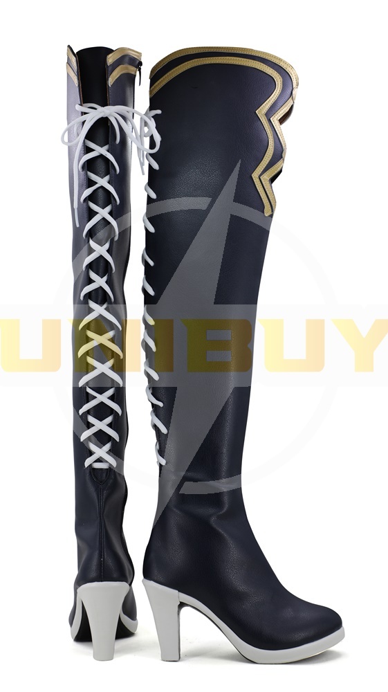 Choujigen Game Neptune Shoes Cosplay Black Heart Noire Women Boots Unibuy