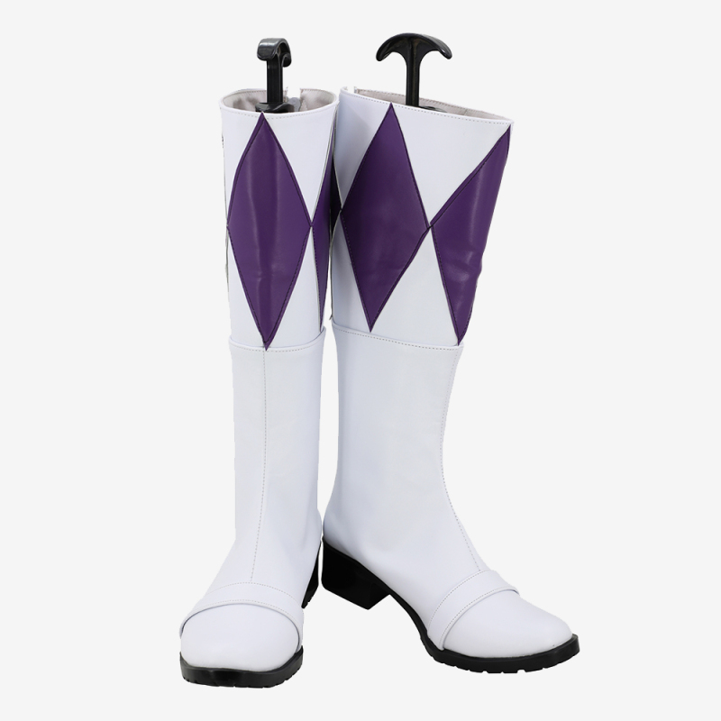 Power Purple Ranger Shoes Cosplay Rangers Men Boots Unibuy