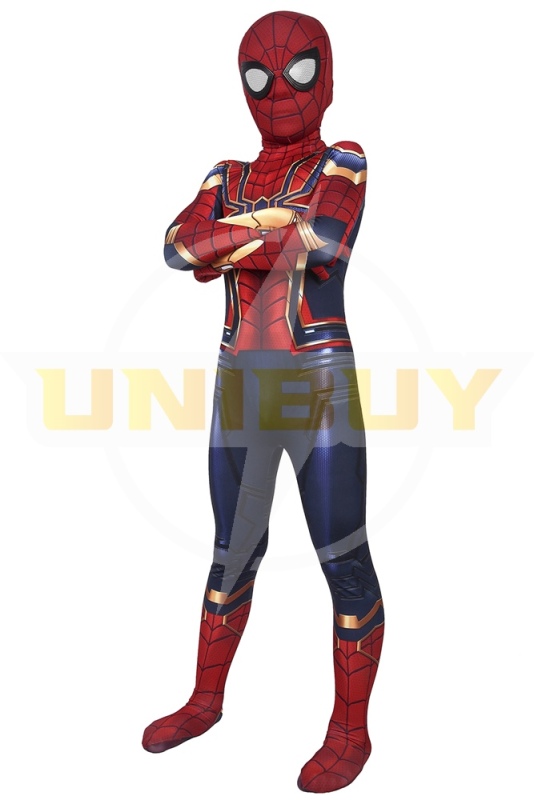 Iron Spiderman Costume Cosplay Suit Kids Peter Parker Avengers Endgame Unibuy