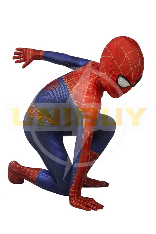 Spider-Man Costume Cosplay Suit Kids Peter Parker Spider-Man Into the Spider-Verse Unibuy