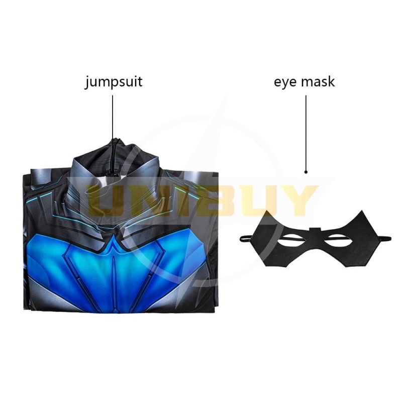Nightwing Costume Cosplay Suit Dick Grayson Titans Season 1 Men Outfit Unibuy