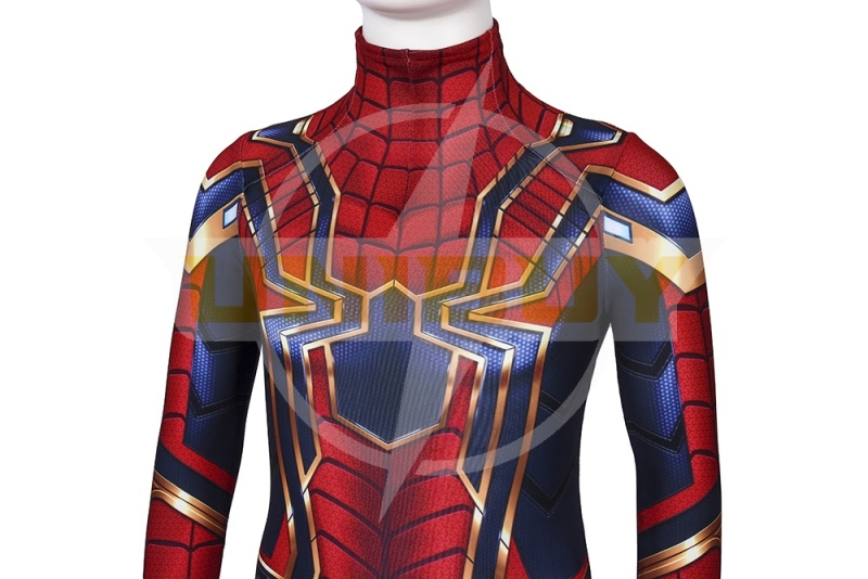 Iron Spiderman Costume Cosplay Suit Kids Peter Parker Avengers Endgame Unibuy